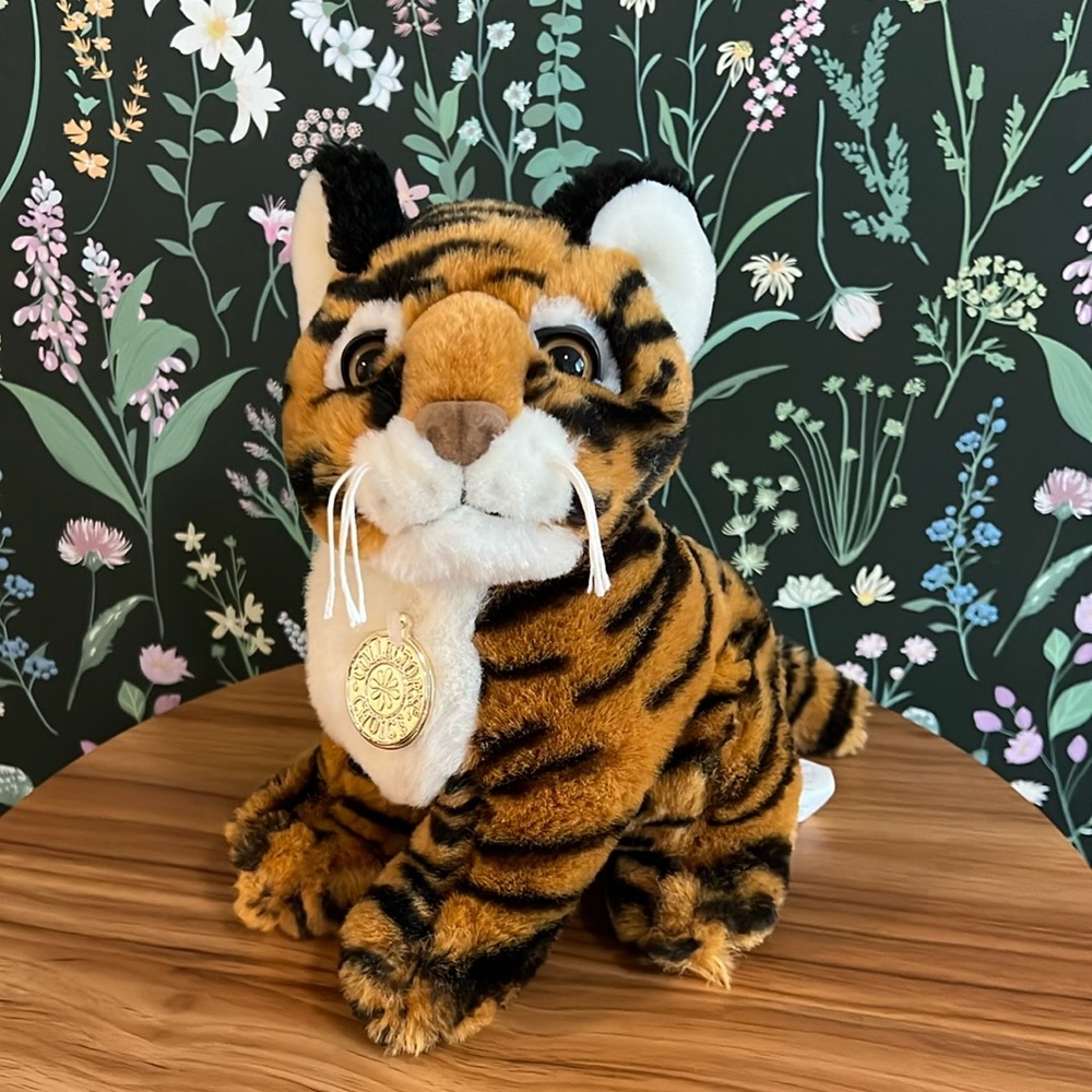 VINTAGE Tiger Plush Collectors Choice soft & cuddly Dan Dee International 90’s